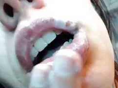 18yo金髪のビルダー blowjobの ...